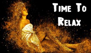 saunas woman time to relax