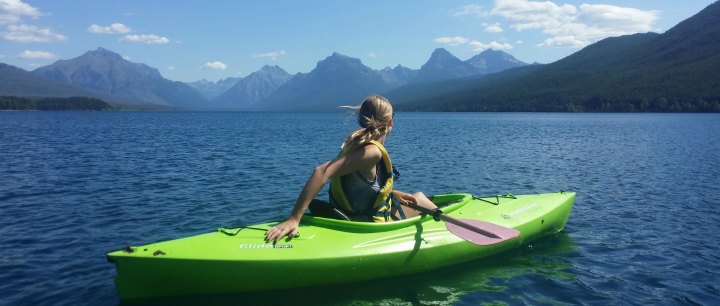 kayaking