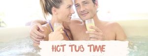 Hot tub tub couple relax inflatable hot tub