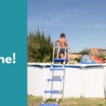Children play on the Above Ground Pool