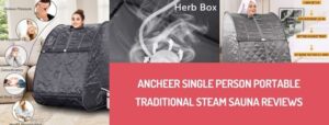 Ancheer Single Person Portable Traditional Steam Sauna reviews