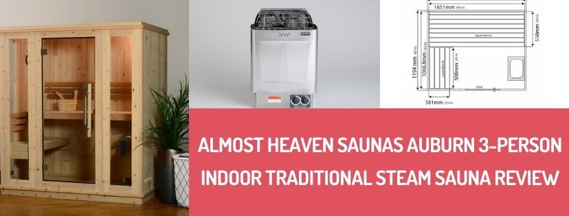 Almost Heaven Saunas Auburn 3-Person Indoor Traditional Steam Sauna Review