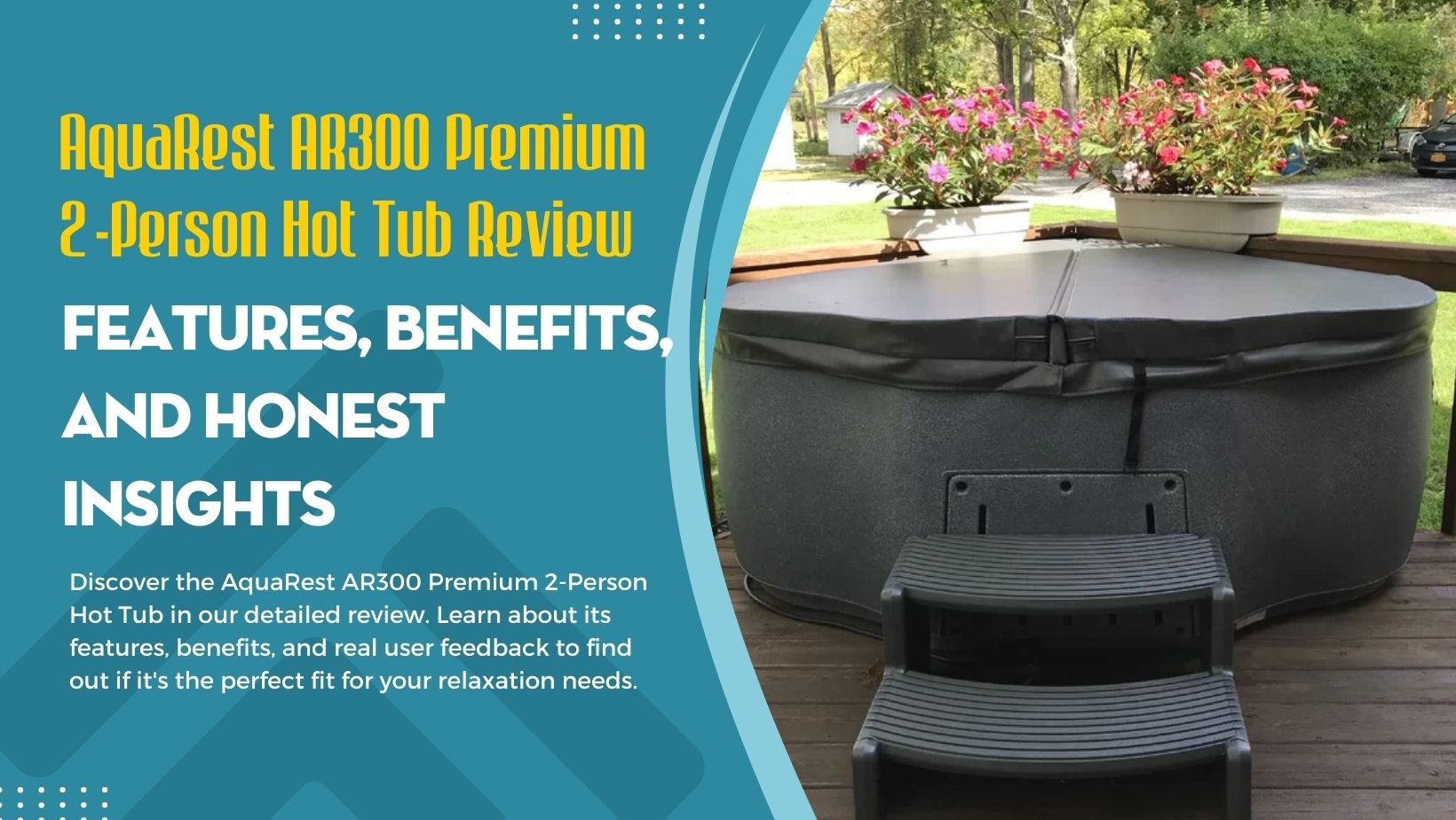 AquaRest AR300 Premium 2-Person Hot Tub Review