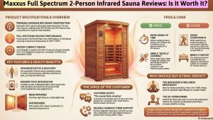 Maxxus Full Spectrum 2-Person Infrared Sauna Reviews