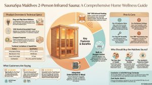 SaunaSpa Maldives 2-Person Infrared Sauna Reviews