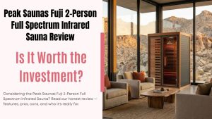 Peak Saunas Fuji 2-Person Full Spectrum Infrared Sauna Review