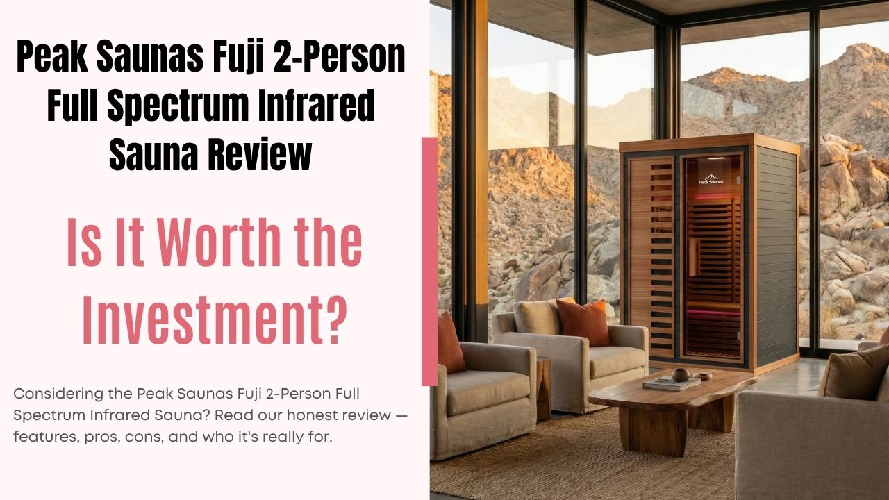 Peak Saunas Fuji 2-Person Full Spectrum Infrared Sauna Review