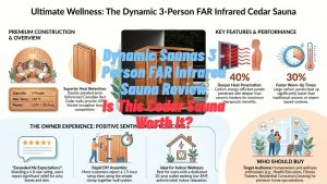 Dynamic Saunas 3 - Person FAR Infrared Sauna Review
