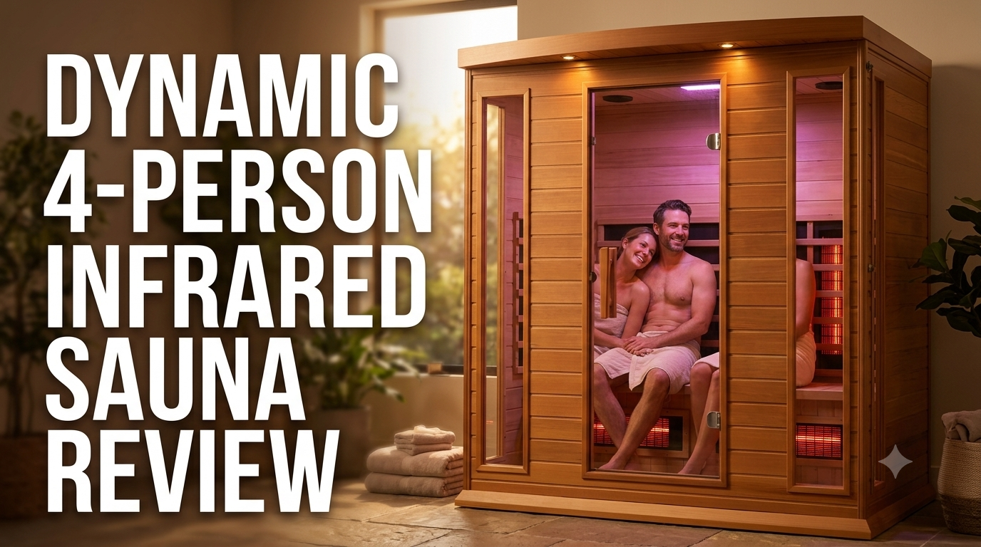 Dynamic 4 Person Infrared Sauna Review Low EMF