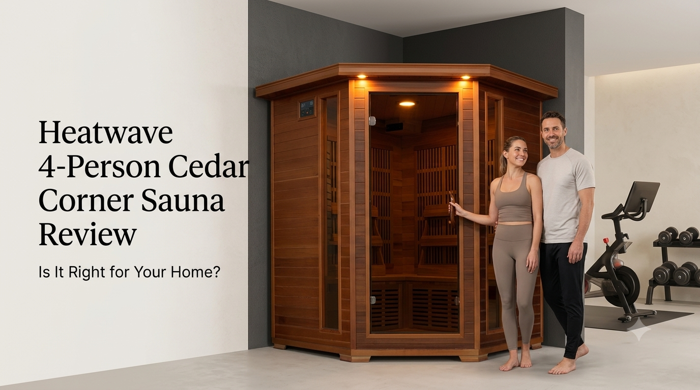 Heatwave 4-Person Corner Infrared Sauna Review Is It Right for Your Home