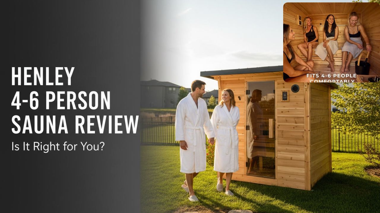 Backyard Discovery Henley 4-6 Person Traditional Outdoor Sauna Review