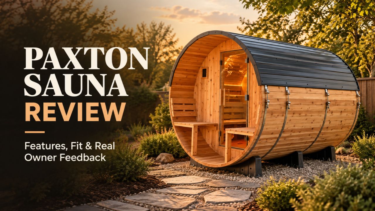 Backyard Discovery Paxton 4-6 Person Traditional Outdoor Sauna Review
