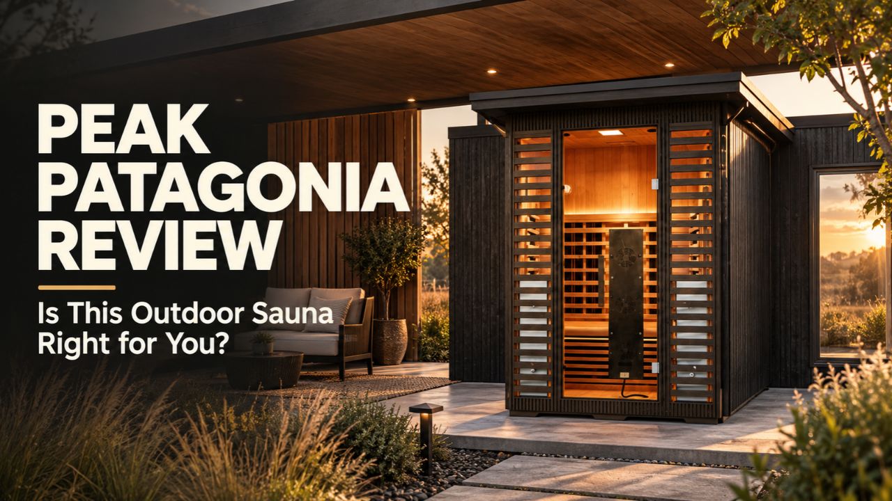 Peak Patagonia 2-person outdoor full-spectrum infrared sauna Review