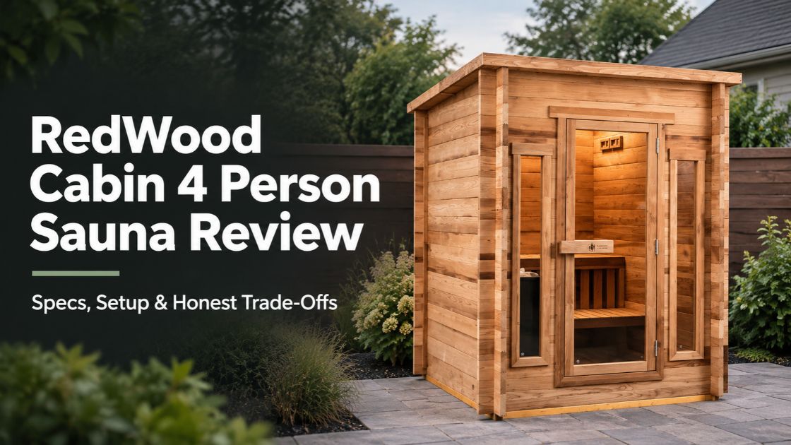RedWood Outdoors Cabin 4 Person Traditional Sauna Review