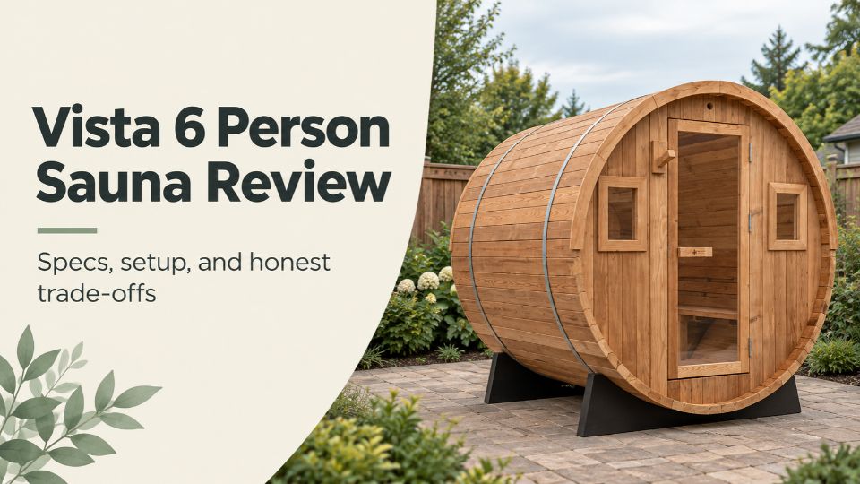 RedWood Outdoors Vista 6 Person Traditional Sauna Review